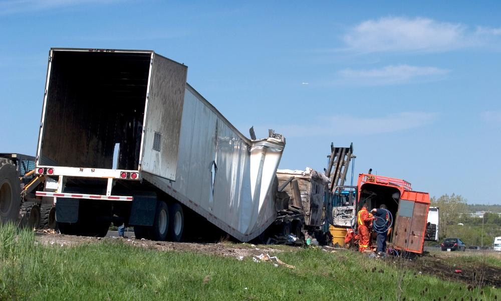 Large truck crashes happen, and they can take lives
